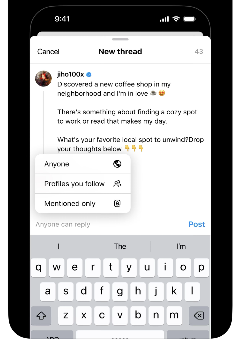 Posts Cannot Be Edited